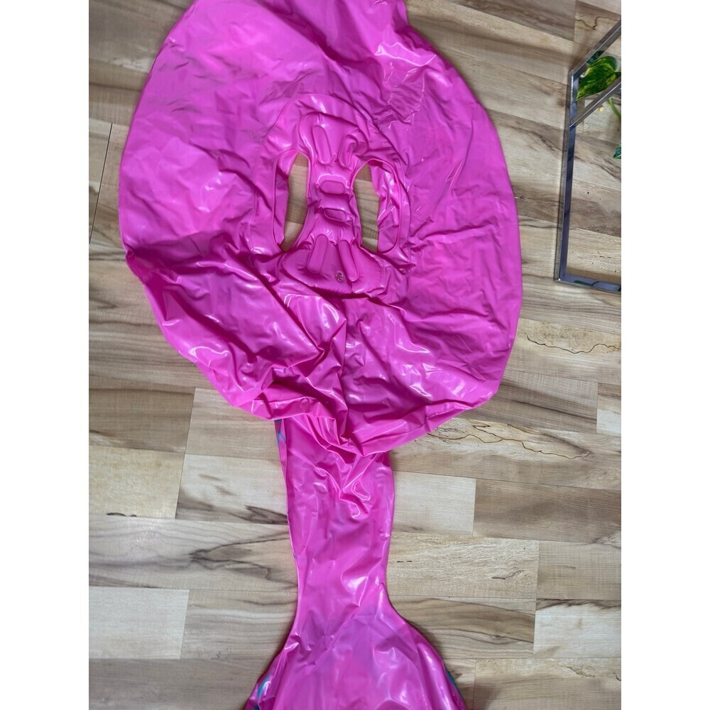 Pink Mermaid Tail Inflatable Pool Float - Picture 7 of 8